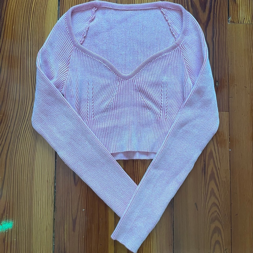 Cropped sweater